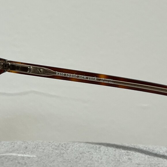 Kate Spade Designer Geralyn/S Tortoise Shell Prescription Rx Sunglasses - Picture 6 of 7